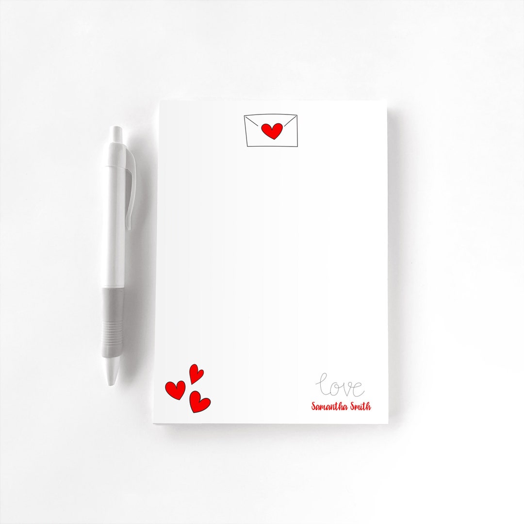 Personalized Notepad, Custom Notepad, Personalized Stationery, Writing ...