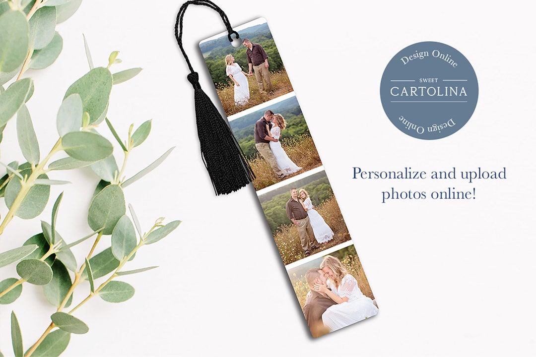 Personalized Bookmark, Custom Bookmark, Photo Bookmark, Personalized ...