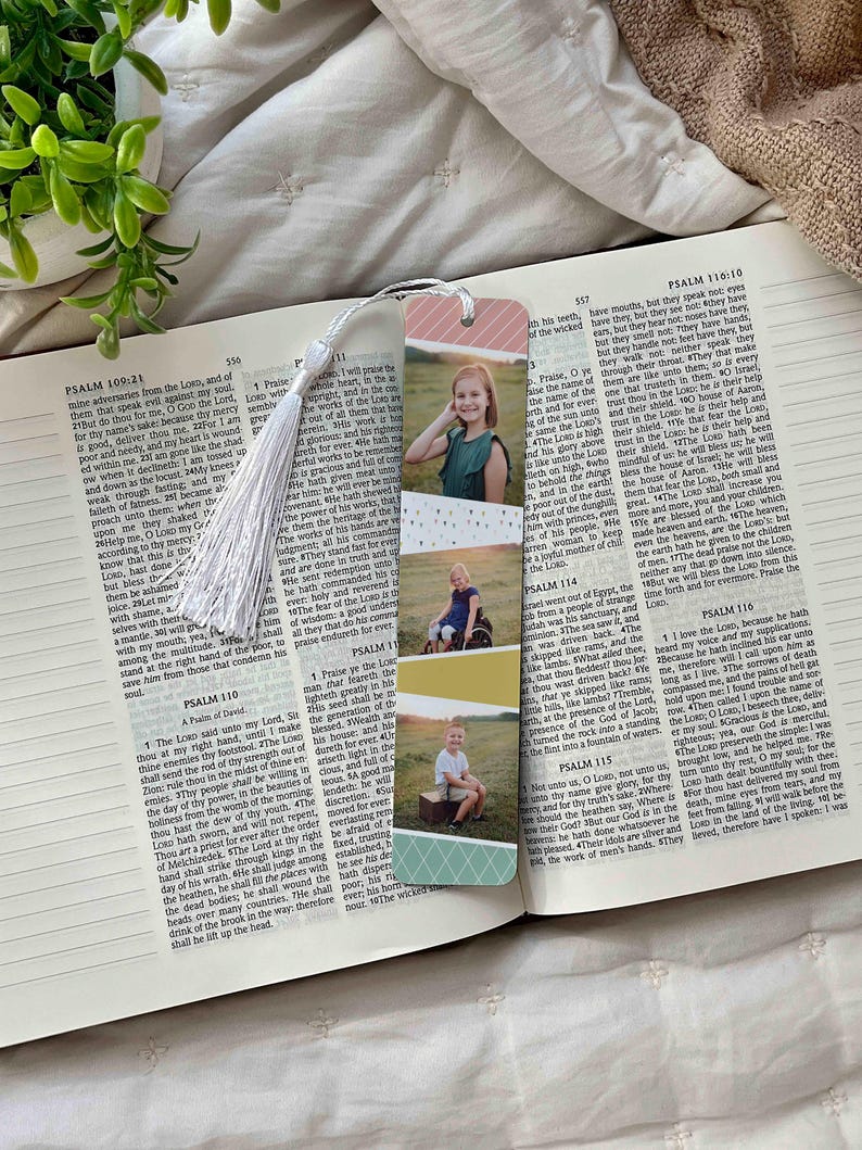 Personalized Bookmark, Custom Bookmark, Photo Bookmark, Personalized ...