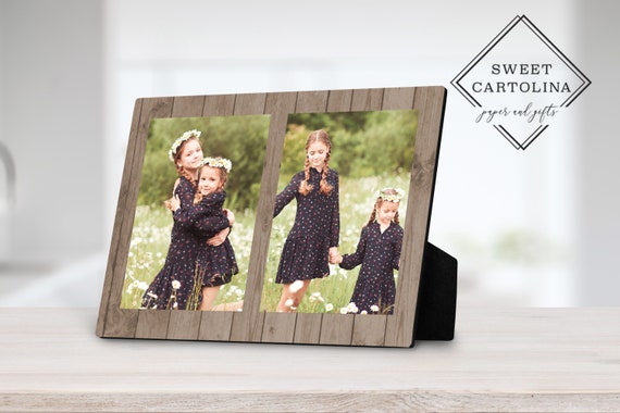 Photo Gift Plaque With Easel, Home Decor Photo Easel, Personalized