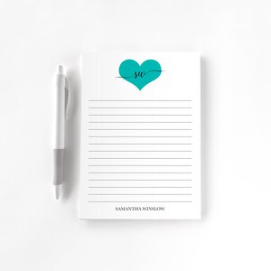 Personalized Notepad, Custom Notepad, Personalized Stationery, Writing ...