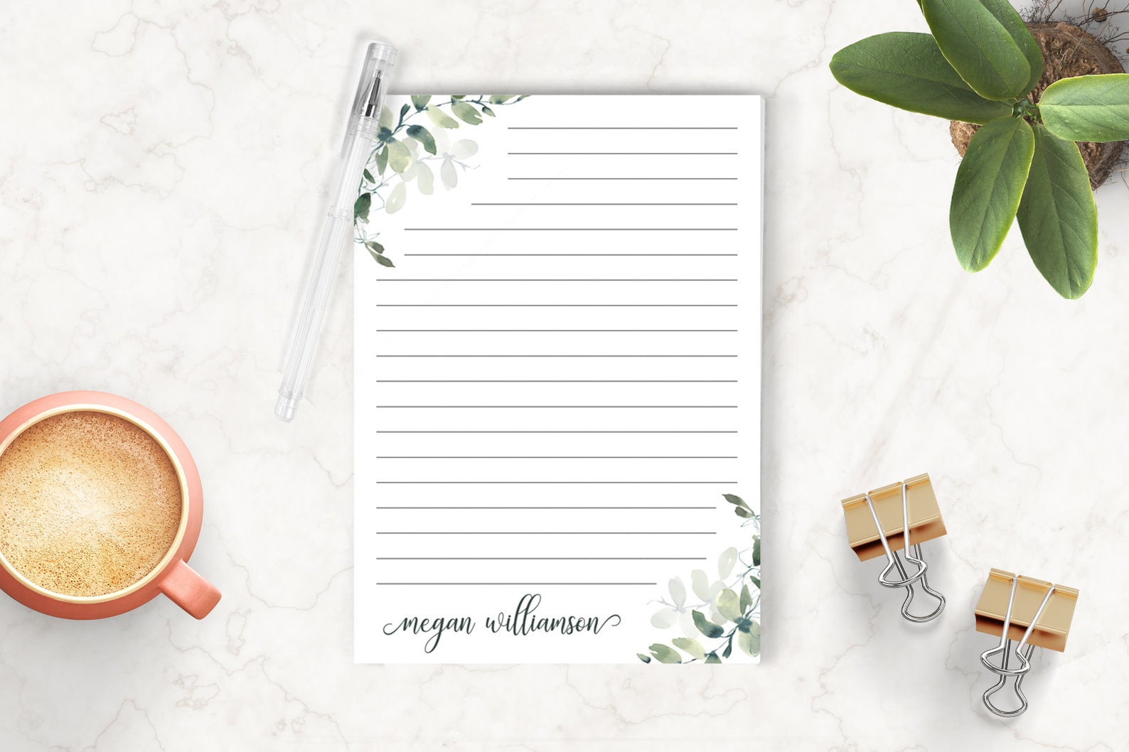 Personalized Notepad Custom Notepad Personalized Stationery - Etsy