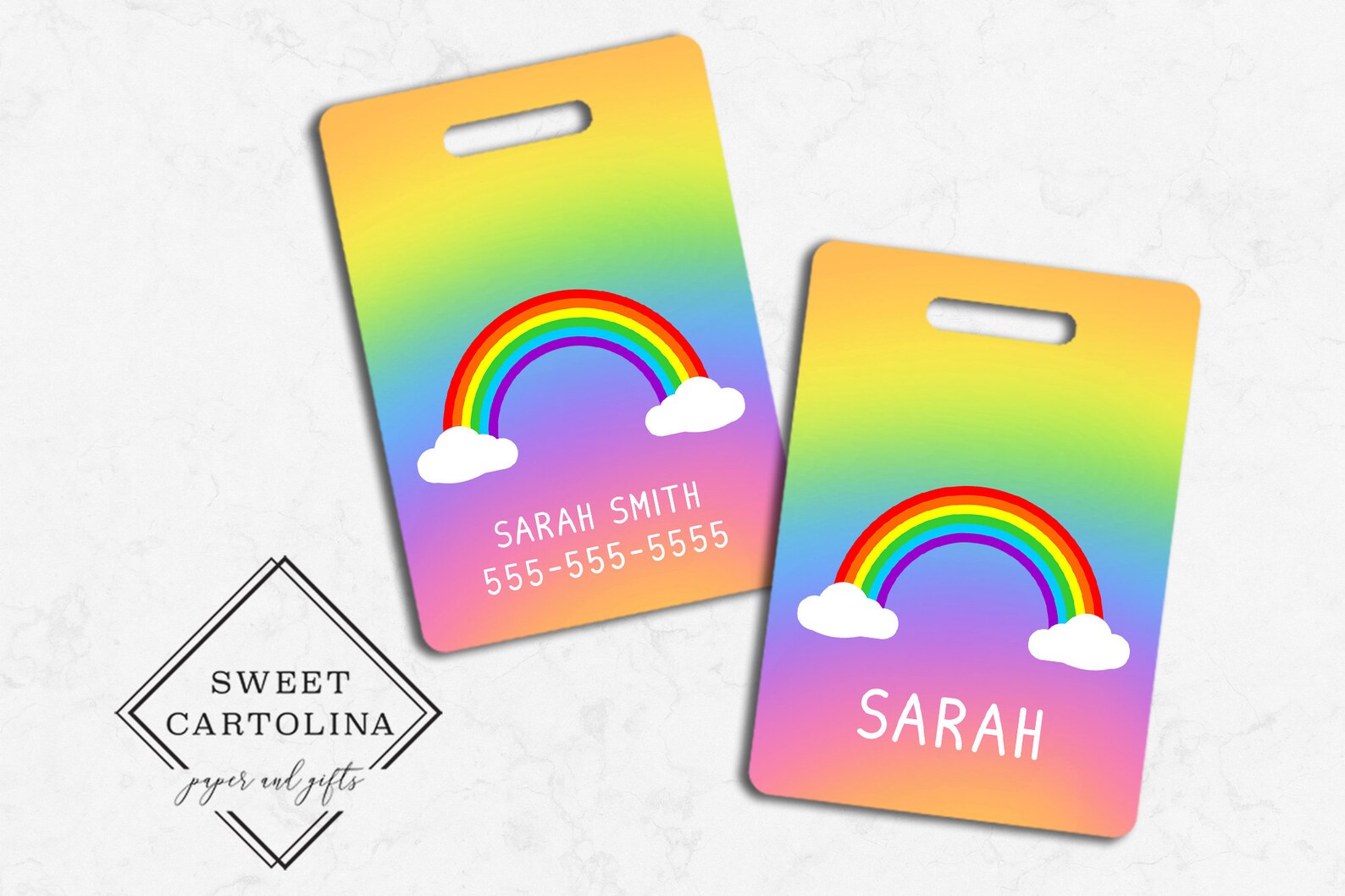 Luggage Tag Personalized Bag/Luggage Tag Kids Back Pack Etsy