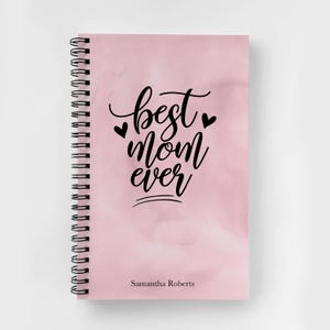 Personalized Spiral Notebook | Personalized Journal | Custom Journal Spiral Notebooks | Personalized Gifts | Gift for Mom | Mom Journal