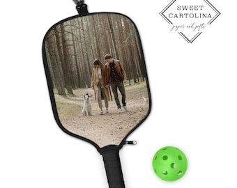 Custom Pickleball Paddle Cover, Pickleball Paddle Sleeve, Pickleball Gift, Sports Cover, Personalized Pickleball Paddle Cover