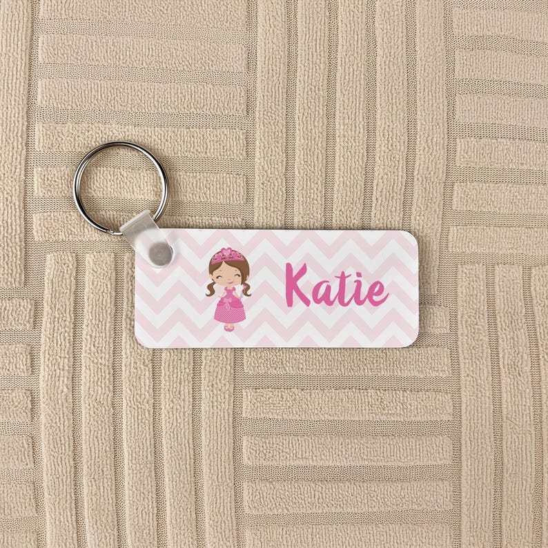 Personalized Keychain | Kids Keychain | Kids Lunchbox Tag | Custom Key ...