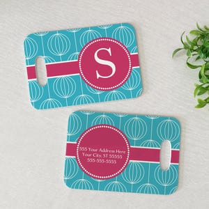 Luggage Tag | Personalized Bag/Luggage Tag | Monogram Luggage Tag | Diaper Bag Tag | Custom Bag Tag | Travel Accessory | Showers