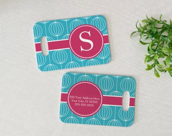 Luggage Tag | Personalized Bag/Luggage Tag | Monogram Luggage Tag | Diaper Bag Tag | Custom Bag Tag | Travel Accessory | Showers