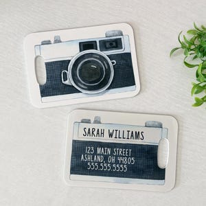 Luggage Tag | Personalized Bag/Luggage Tag | Kids Backpack Tag | Diaper Bag Tag | Custom Bag Tag | Travel Accessory | Camera Bag | Photo