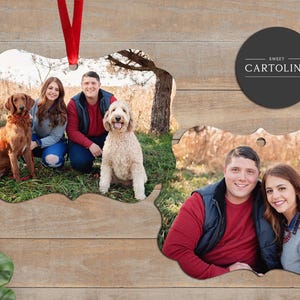 Photo Ornament, Personalized Photo Ornament, Custom Ornament, Christmas Ornament, Holiday Gift, Freestyle Ornate