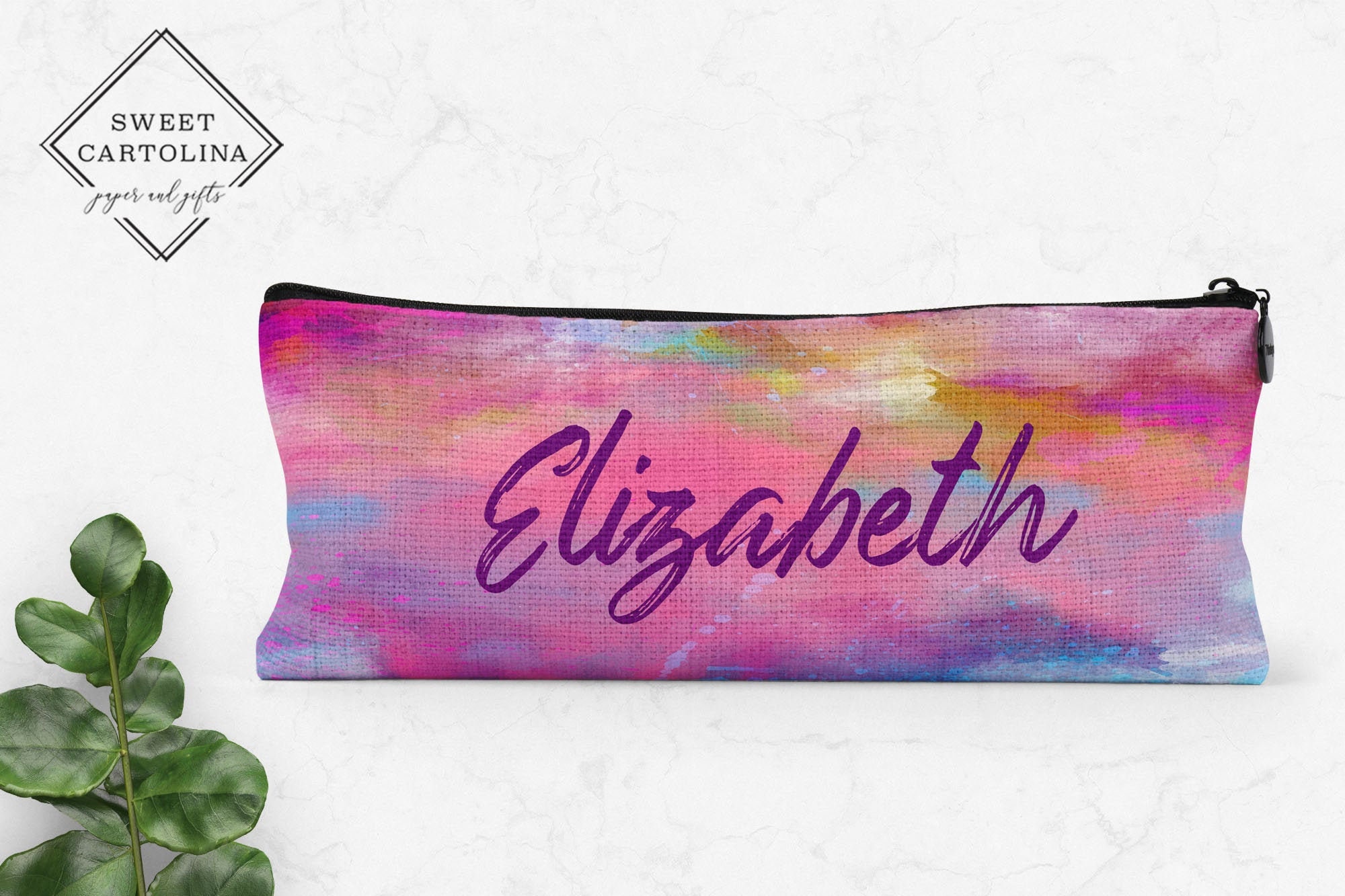 Personalized Pencil Case Kids Pencil Pouch Back to School 