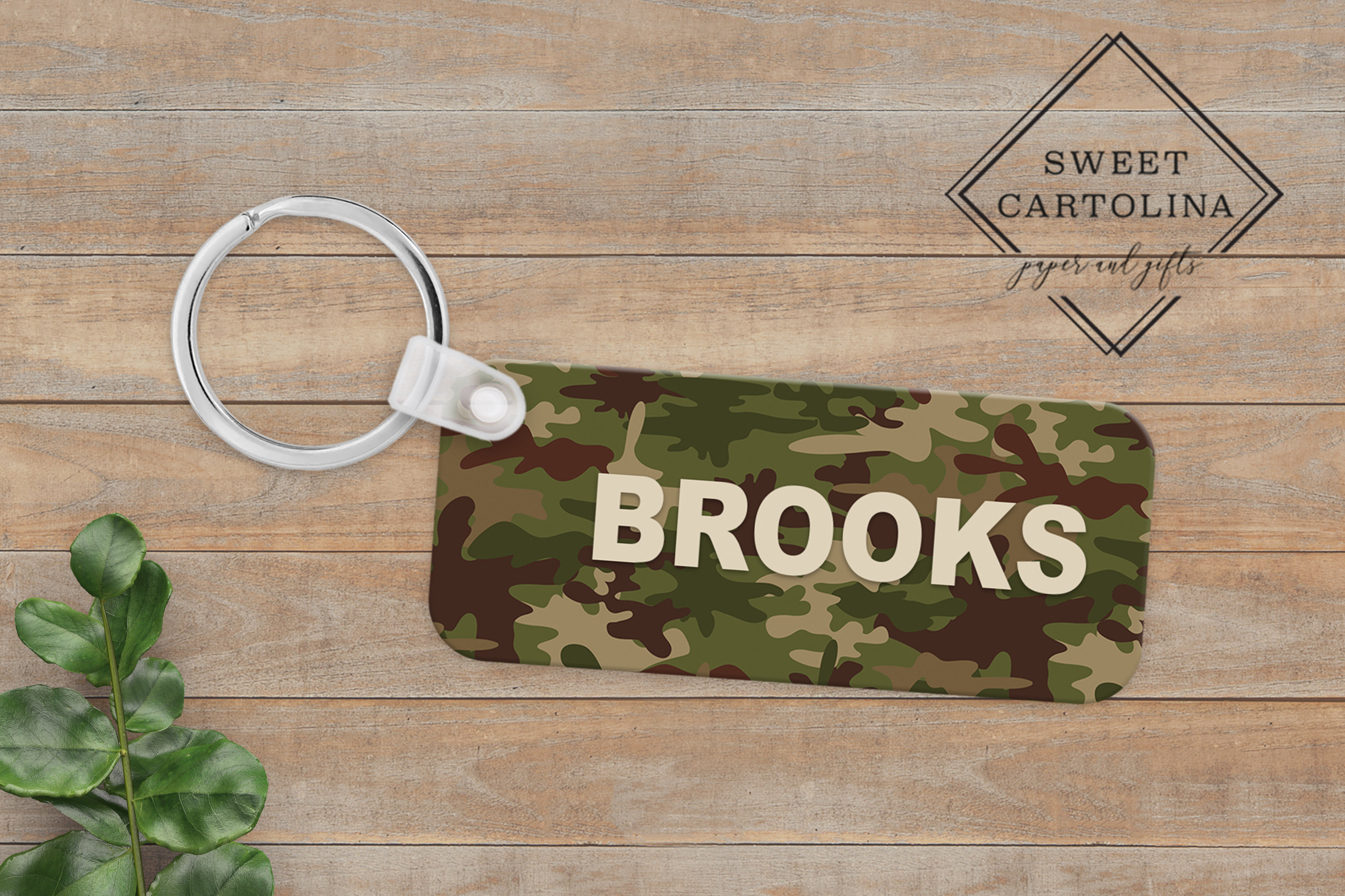 Personalized Keychain Kids Keychain Kids Lunchbox Tag Custom Key Chain Custom Lunchbox Tag Name Key Chain Camouflage Camo Etsy