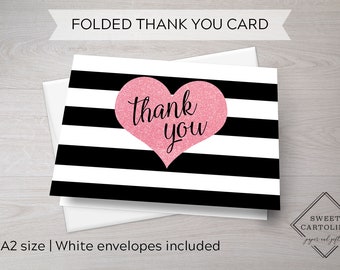 Plum Stripes Painted Thank You 24 Note Cards Kraft Envs Plum Stripes Painted Thank You 24 Note Cards Kraft Envs