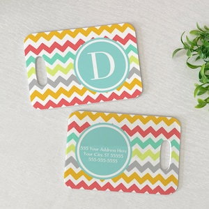 Luggage Tag | Personalized Bag/Luggage Tag | Monogram Luggage Tag | Diaper Bag Tag | Custom Bag Tag | Travel Accessory | Pretty Pastel