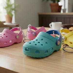 Crocs Schlüsselanhänger – Mini-Schuhbeutel-Anhänger Accessoire