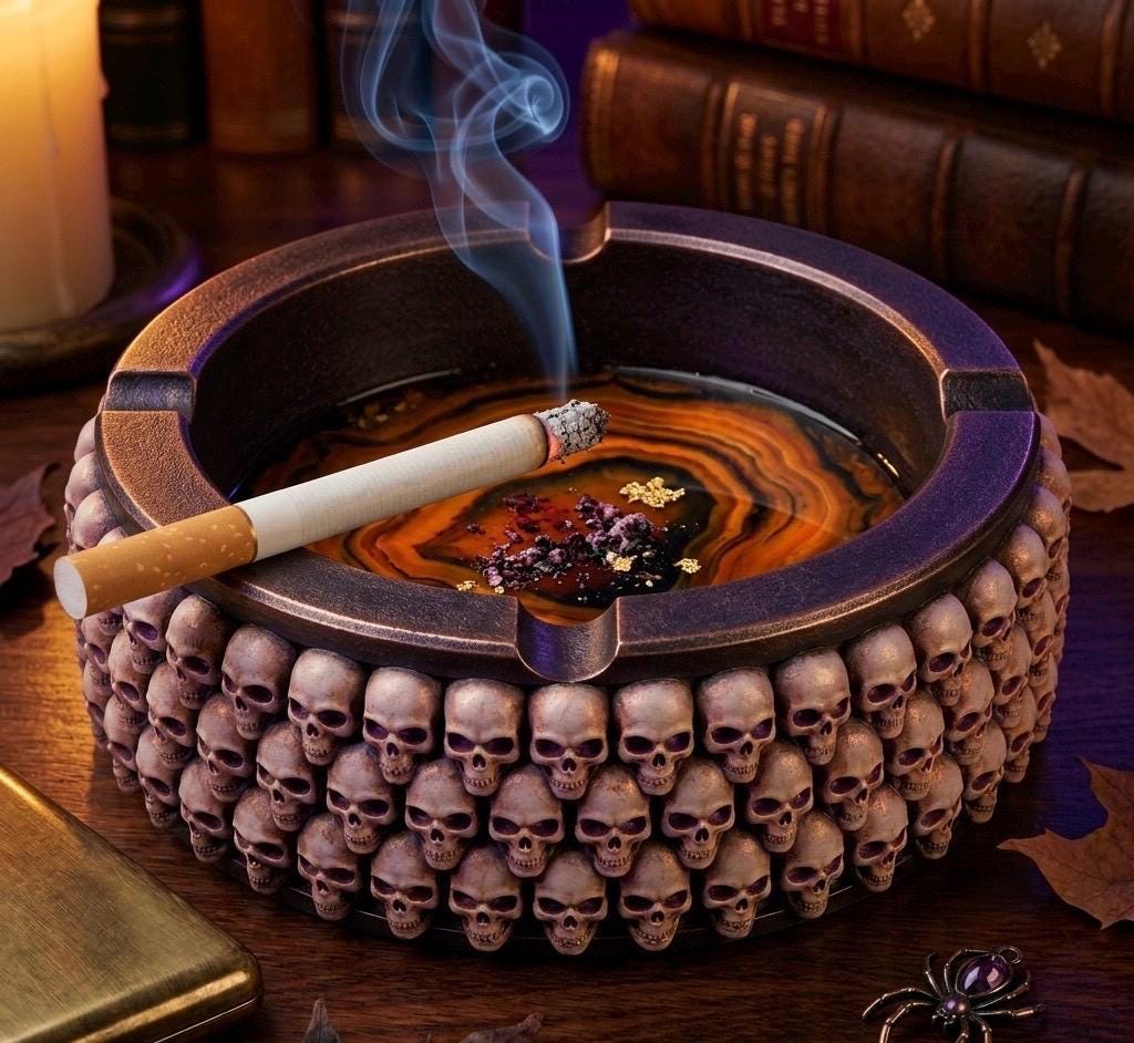 cigarette halloween bowl Cigarette Bowl