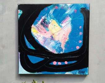 Original contemporary Art, Modern abstract Painting, Abstract artwork on canvas, 12x12"