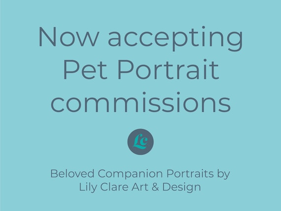 Hand Painted Watercolor Pet Portrait | Custom Dog & Cat Memorial