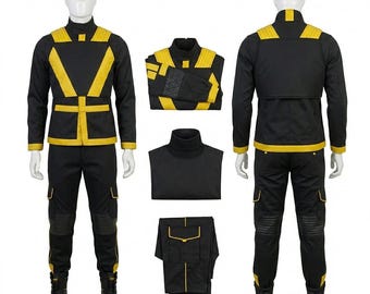 Traje de vuelo negro y chaleco antibalas personalizables / Armadura base para cosplay de Star Wars / Partes blandas personalizadas de Mandalorian y Cazarrecompensas