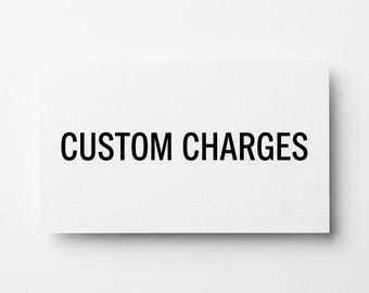 Costume Customized Charge