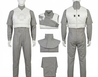 Traje de vuelo de cosplay de Mandaloriano de la Guardia de la Muerte con chaleco antibalas / Disfraz de cazarrecompensas de Star Wars / Traje interior de partes blandas