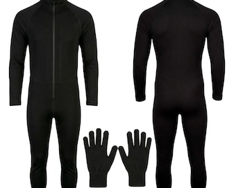 Conjunto de disfraz de soldado de asalto: traje interior y guantes de soldado / Armadura Imperial de Star Wars