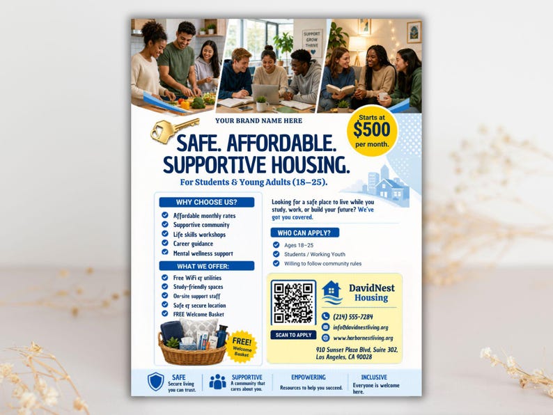 community housing,student housing,Apartment Flyers,nonprofit housing,reentry housing,housing program,Transitional Housing,group home,youth housing flyer,shared housing flyer,Room for Rent Flyer,independent living,shared living flyer