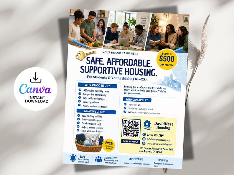 community housing,student housing,Apartment Flyers,nonprofit housing,reentry housing,housing program,Transitional Housing,group home,youth housing flyer,shared housing flyer,Room for Rent Flyer,independent living,shared living flyer