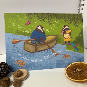 Douce plus tard, carte Christian Bereavement