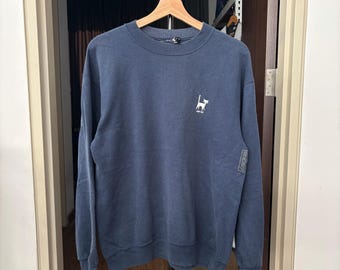 90’s Vintage Eight Ball Skateboards Sweatshirt 8 Ball Underground Skate Blue Color Size M