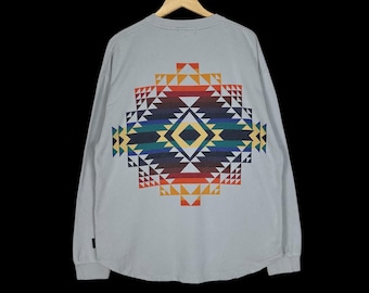 Sudadera Pendleton Aztec Navajo: Color gris - Talla (M)