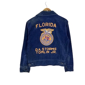 Vintage Ffa Jacket Florida - Etsy