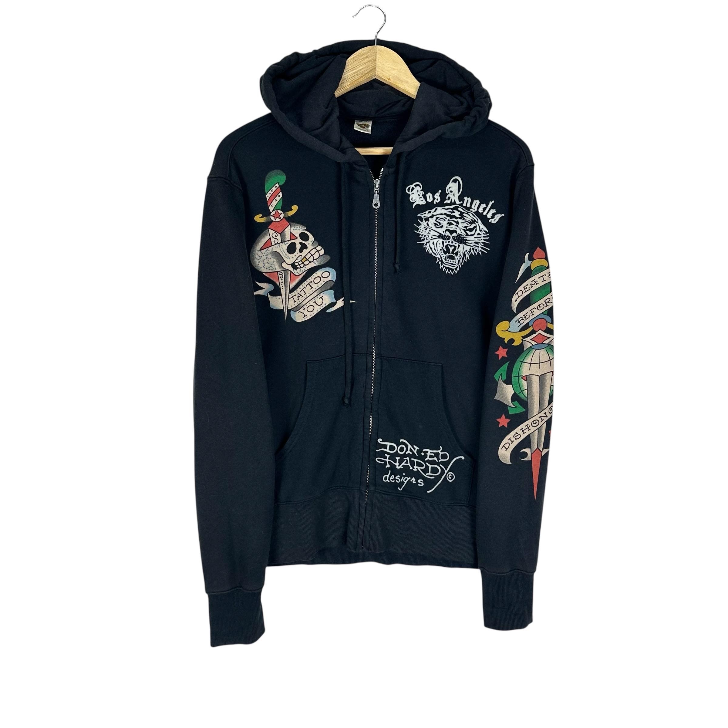 Ed Hardy Zip Up - Etsy