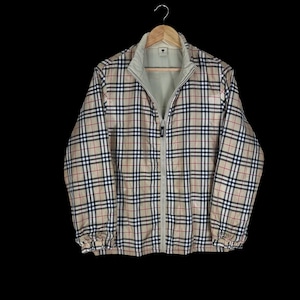 Vintage Burberry Tweed Jacket - Etsy
