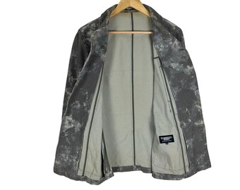 Vintage Tornado Mart Tie Dye If Six Was Nine Jacket: Grey , Size M