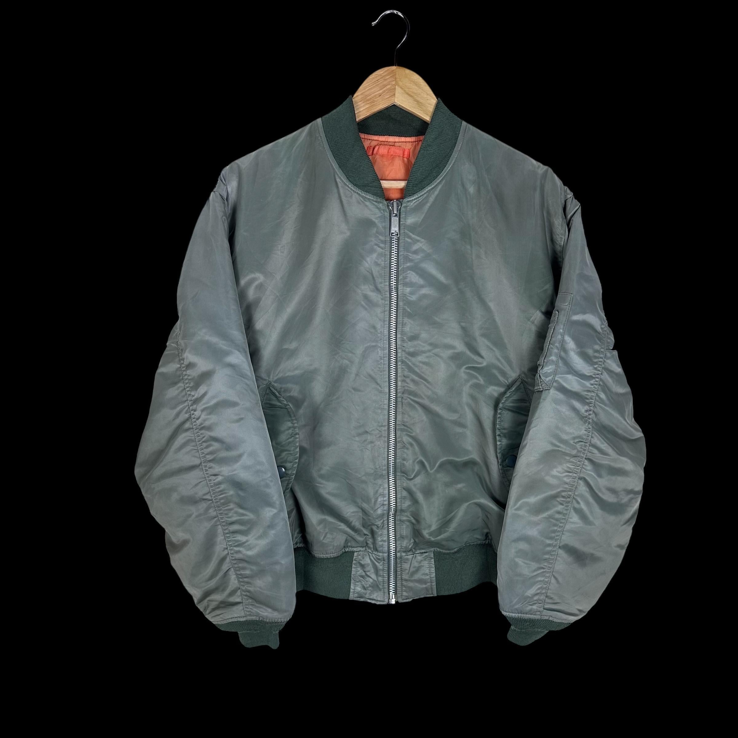 Vintage Bomber Ma 1 Jacket - Etsy