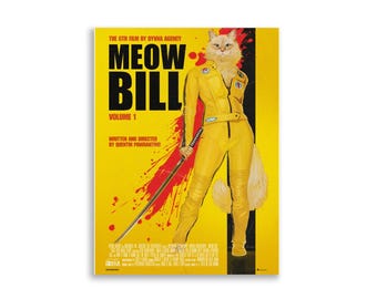 Meow Bill poster by DYVNA