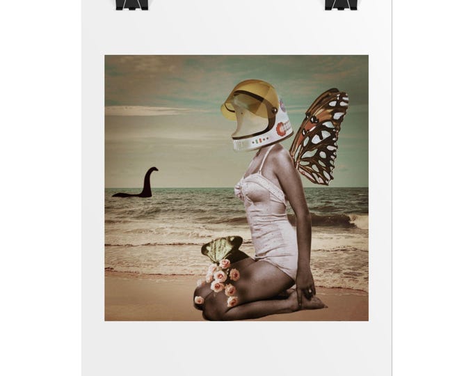 Thinking & Waiting II | Rolled Poster Print