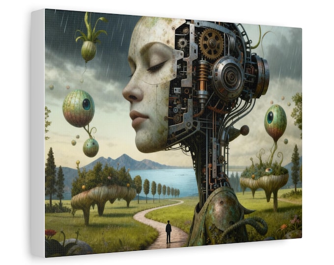 Looking & Waiting | Matte Canvas, Stretched