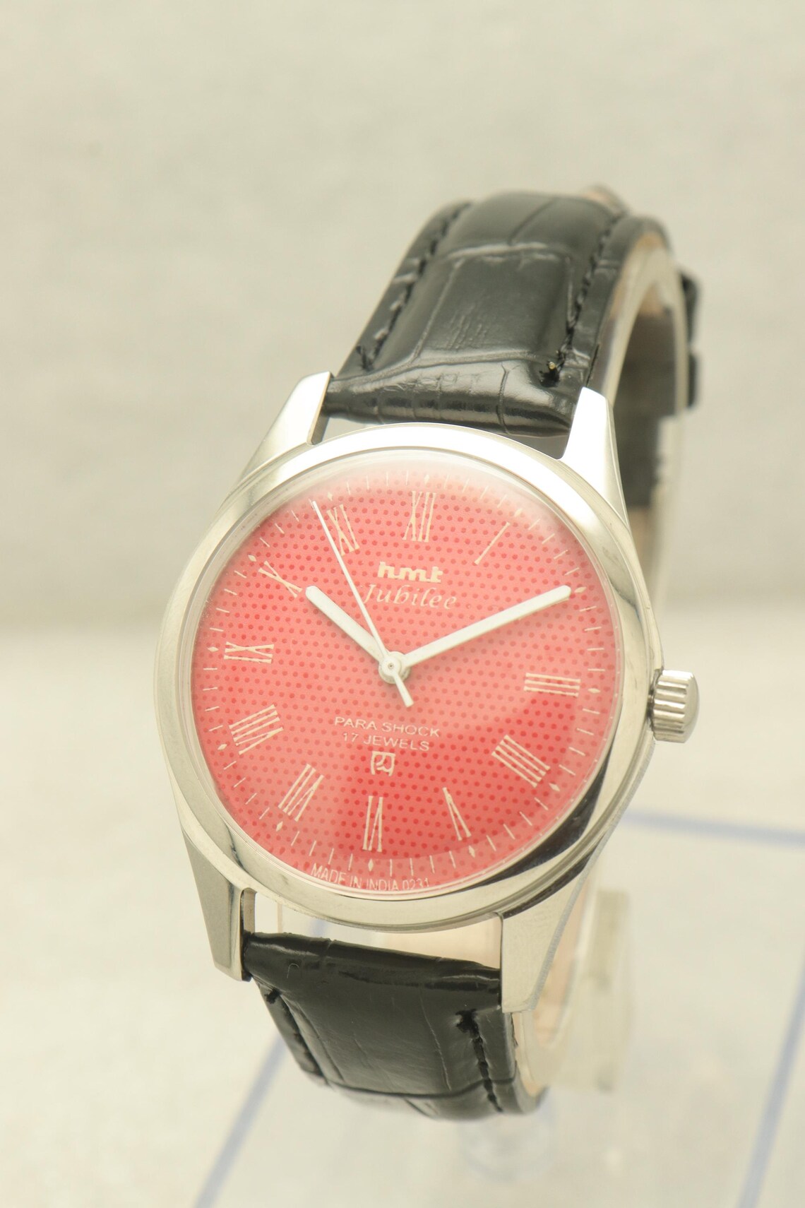 Vintage HMT Jubilee Manual Winding Men's Wristwatch., foto 3 di 5