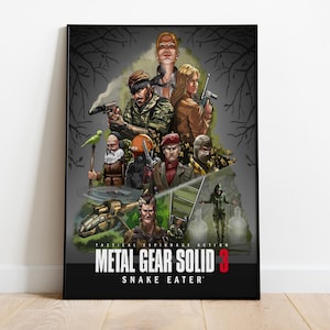 Metal gear solid poster - Etsy 日本