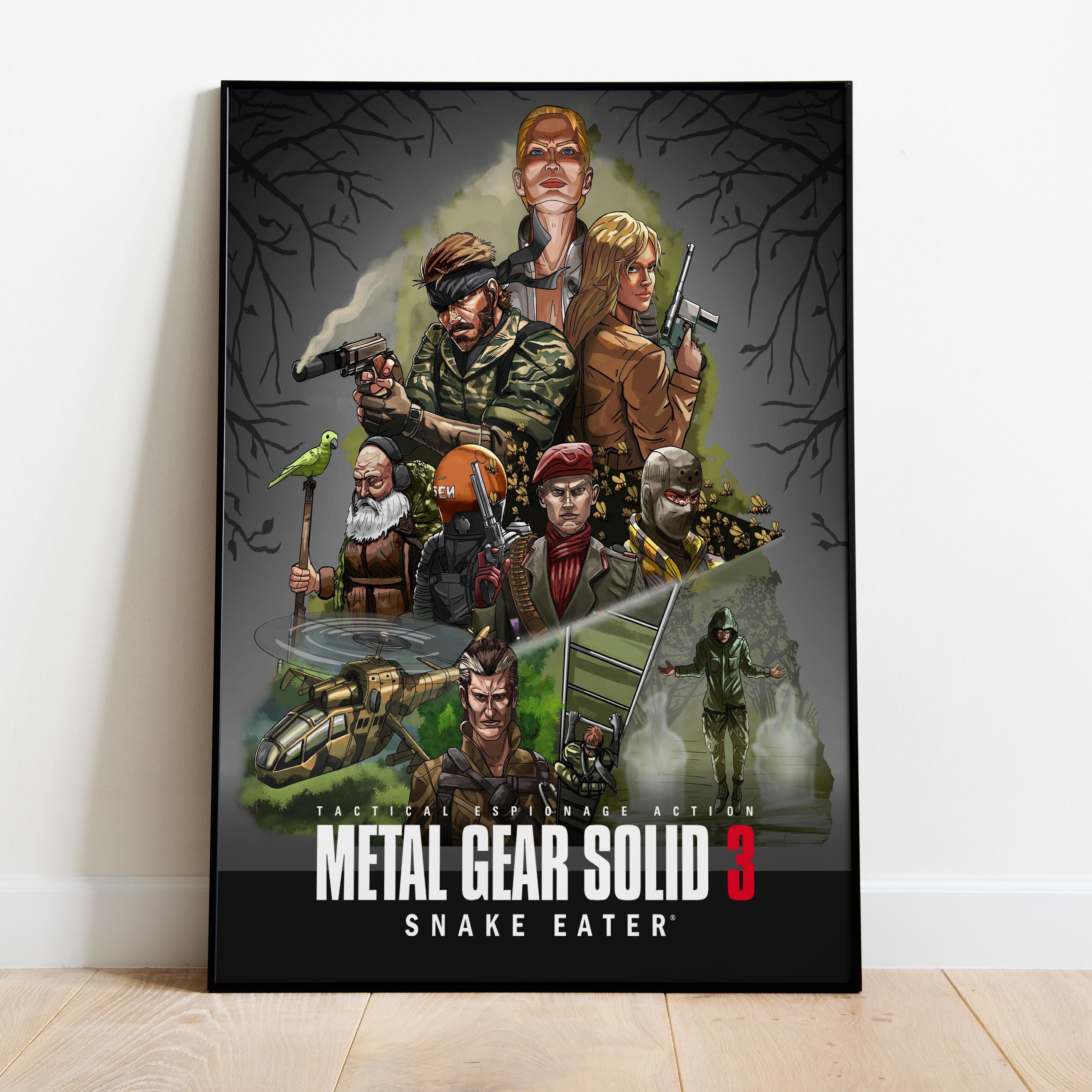 Metal gear solid poster - Etsy 日本