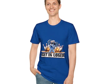 Elephant Bowling T-Shirt | Retro Koala Graphic Tee, Get In Loser Print, Heated Rivalry shirt