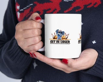 Get In Loser Koala Mug | Funny Animal Coffee Cup