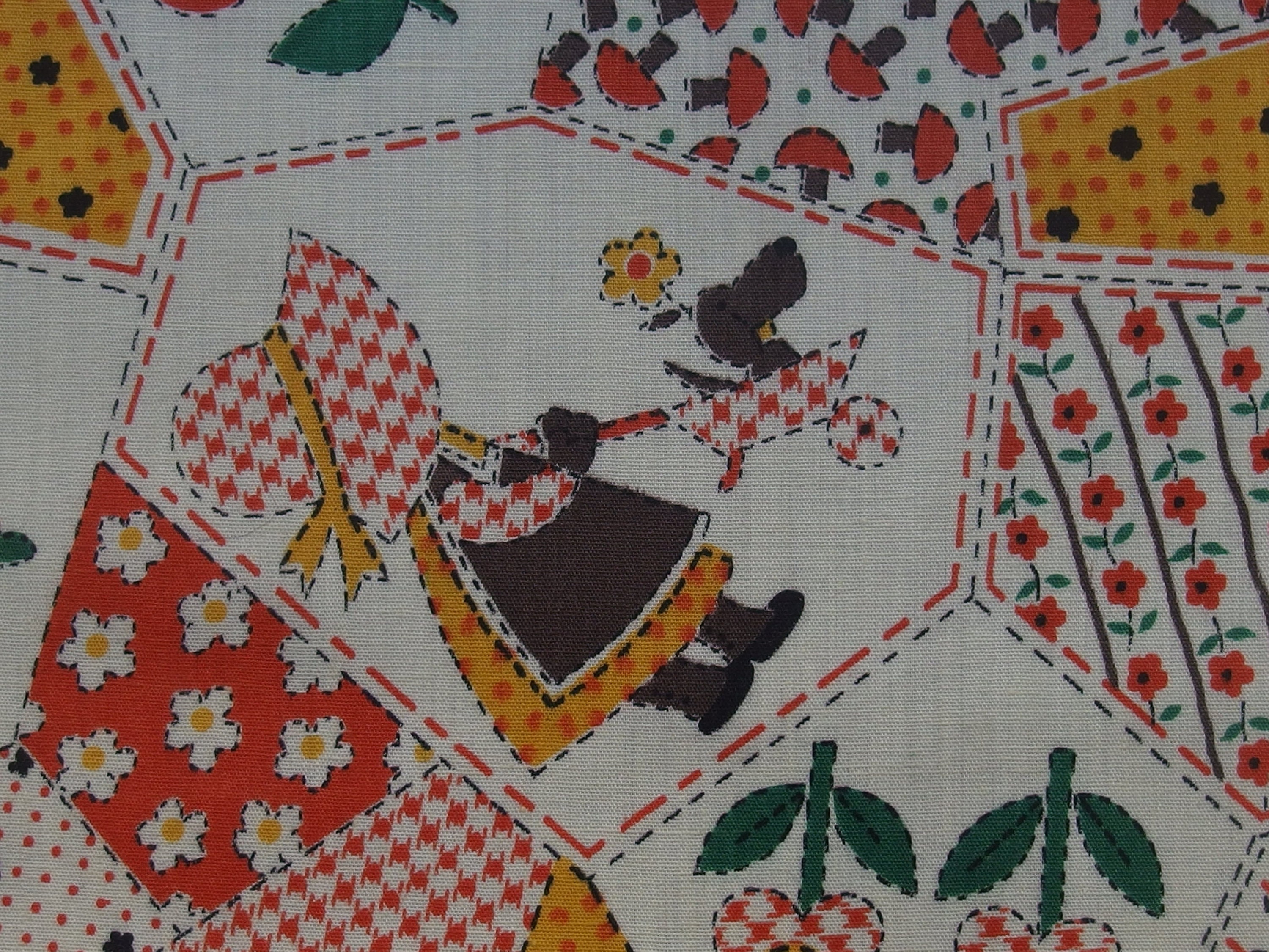 Vintage Fabric Sunbonnet Sue Patchwork 70ss-12 - Etsy