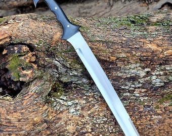 Handmade High-Carbon Steel Tactical Sword – Custom Collector’s Edition
