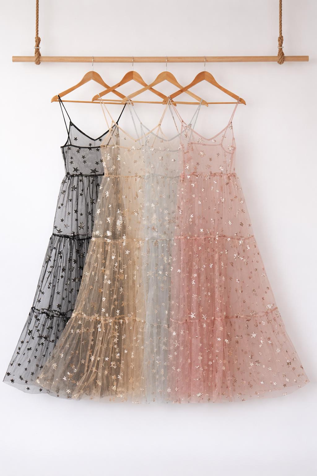 open lace back dress Luxury Sheer Tulle Overlay Beaded Slip Formal Party Dresses & Evening –  Temperanent main image 1