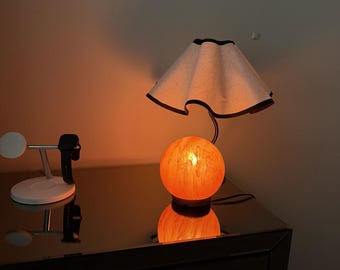 Grote ronde Himalayazoutlamp
