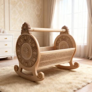 Antique Baby Rocker - Etsy