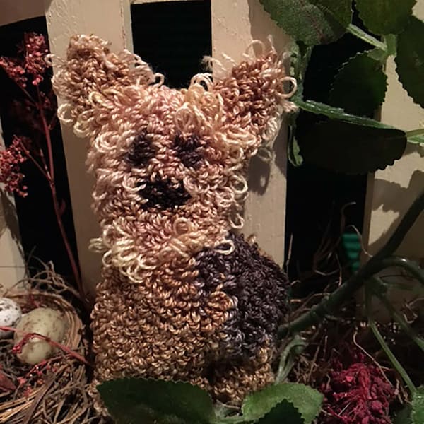 Punch Needle Dog Etsy